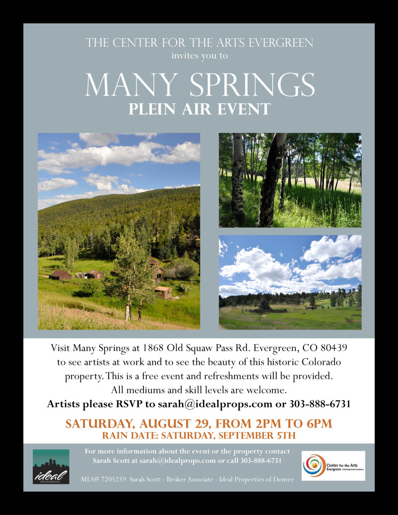 Many Springs Plein Air Event